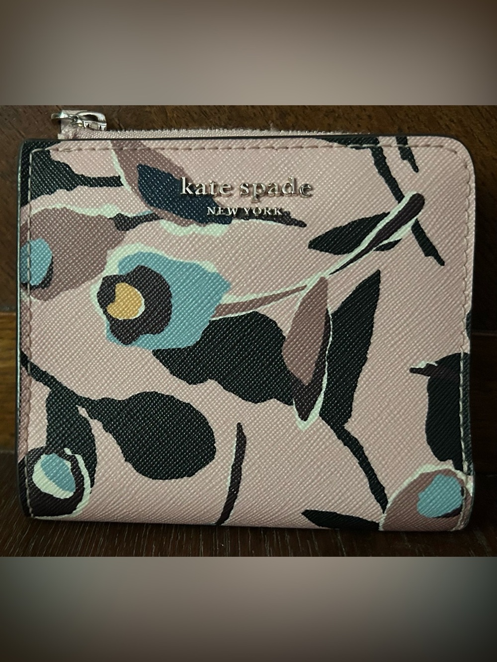 kate spade Floral Wallet - Blush, Black, Mint, Yellow
